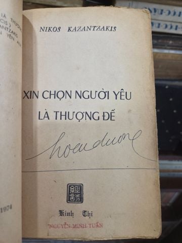 Xin Chọn Người Yêu Là Thượng Đế – Nikos Kazantzakis