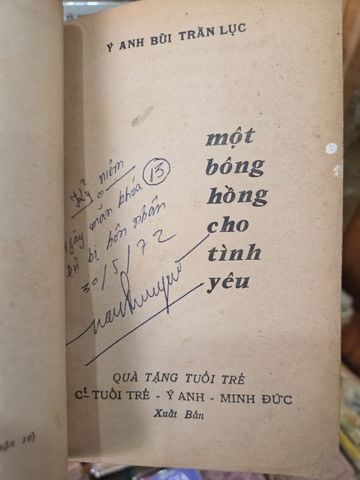  Mot Bông Hồng Cho Tình Yêu - Ý-Anh Bùi Trần Lục 