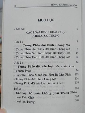 Cẩm Nang Cờ Tướng Khai Cuộc Hiện Đại – Hồng Khánh (Biên Dịch)