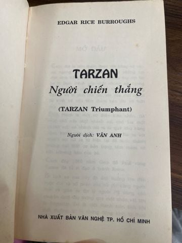Tarzan Người Chiến Thắng – Edgar Rice Burroughs