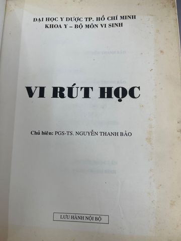 Vi Rút Học – Nguyễn Thanh Bảo