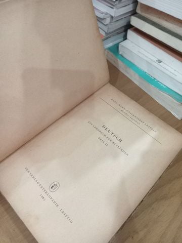 Deutsch Ein Lehrbuch Für Ausländer - Herder-Institut