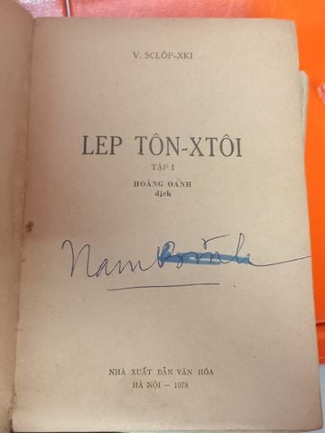 Lep Tôn Xtôi – V. Sclóp Xki