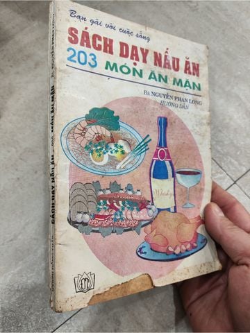 Sách Dạy Nấu Ăn 203 Món Ăn Mặn – Bà Nguyễn Phan Long