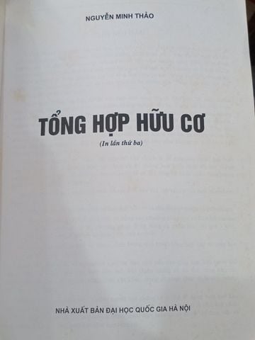  Tổng Hợp Hữu Cơ – Nguyễn Minh Thảo 