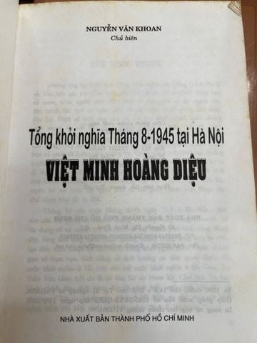  Việt Minh Hoàng Diệu – Nguyễn Văn Khoan 