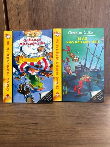  Truyện Tranh Chàng Phóng Viên Tài Ba– Geronimo Stilton 
