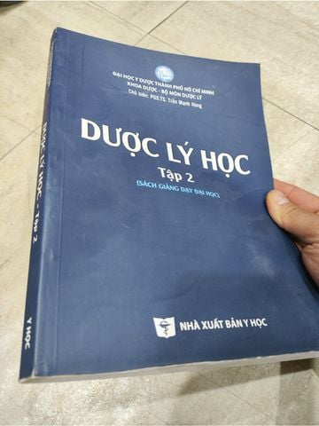  Dược Lý Học Tập 2 