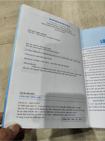  Công Phá Tiếng Anh  – Đỗ Thị Mai Chi, Bùi Danh Toàn, Phạm Thị Ngọc Anh, Đinh Thị Hoa Sen, Lương Văn Thụy 