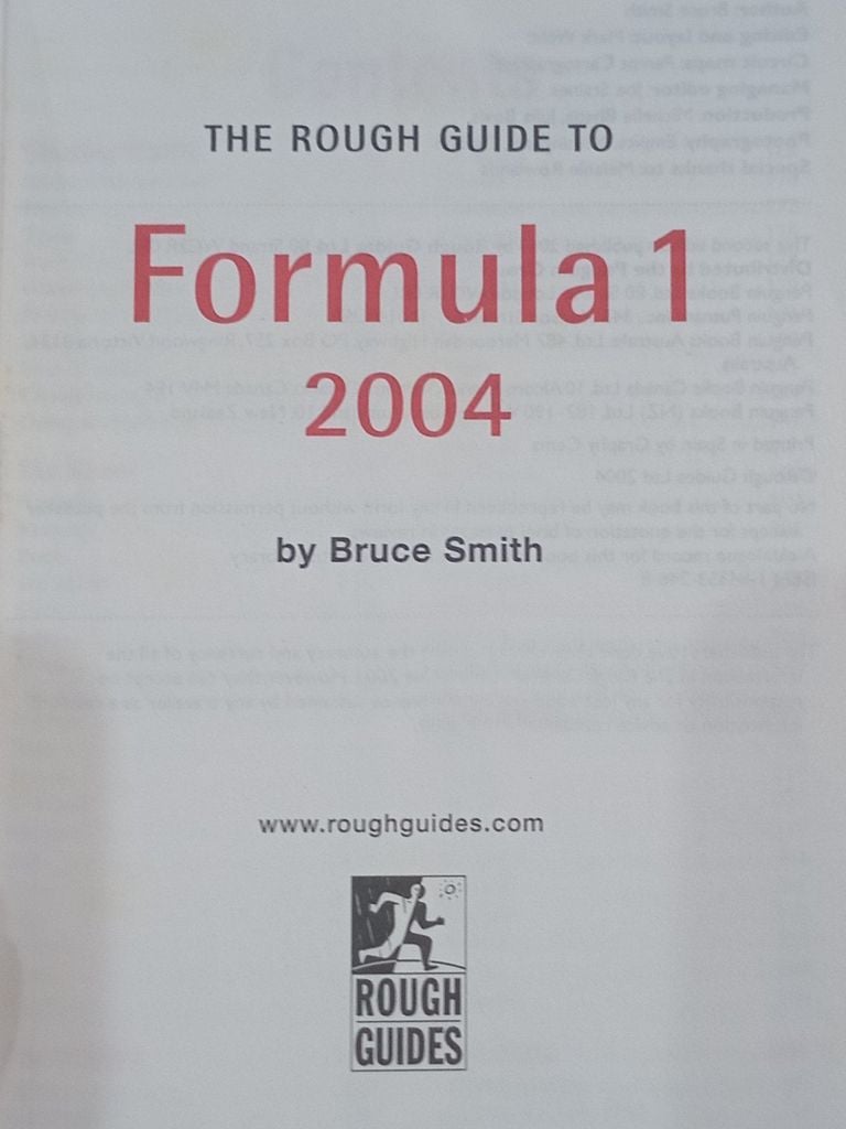  The Rough Guide To Formula 1 2004 Season – Bruce Smith 