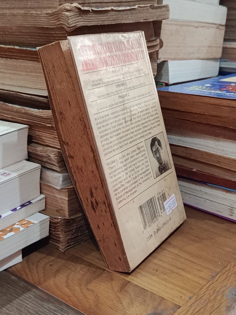  Theory Z – William G. Ouchi 