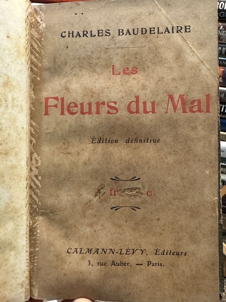  Les Fleurs Du Mal – Charles Baudelaire 