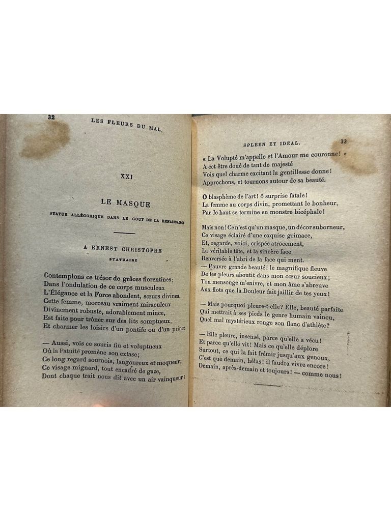  Les Fleurs Du Mal – Charles Baudelaire 