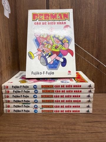  Truyện Tranh Perman Cậu Bé Siêu Nhân – Fujiko F Fujio (Đọc Ngược) 