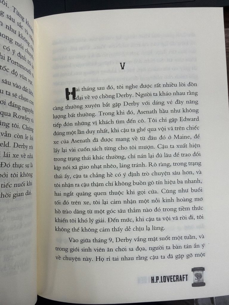  Âm Vọng Từ Đêm Đen – H.P. Lovecraft 