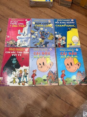  Truyện Tranh Spirou Và Fantasio! - Bản Bìa Giấy 