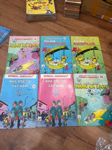  Truyện Tranh Spirou Và Fantasio! - Bản Bìa Giấy 