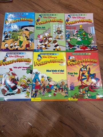  Truyện Tranh Donald & Bạn Hữu – Walt Disney (Bìa Nhựa) 