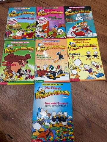  Truyện Tranh Donald & Bạn Hữu – Walt Disney (Bìa Nhựa) 