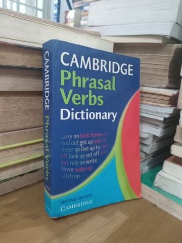  Cambridge Phrasal Verbs Dictionary 