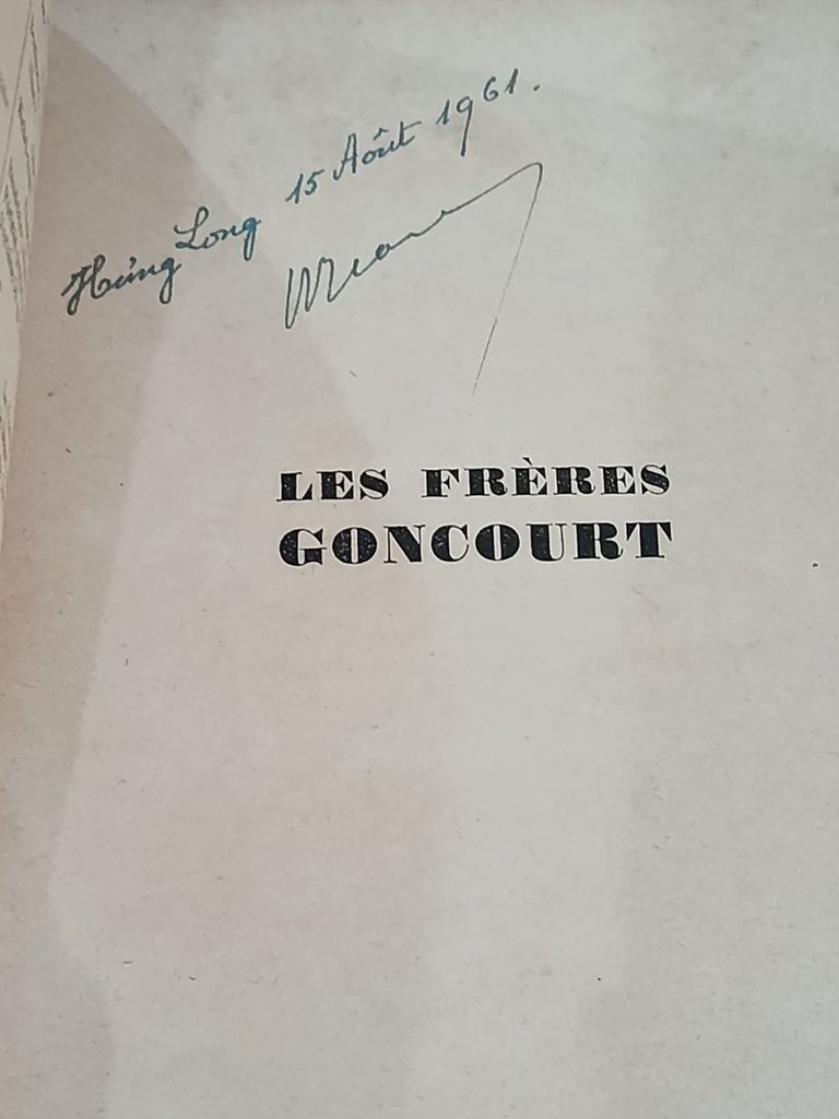  Les Frères Goncourt – André Billy 
