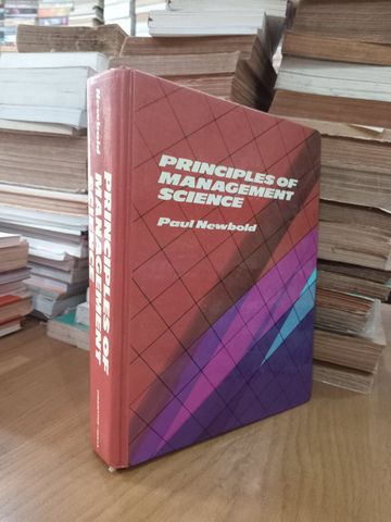  Principles Of Management Science – Paul Newbold 