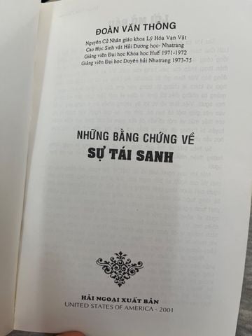  Những Bằng Chứng Về Sự Tái Sanh – Đoàn Văn Thông 