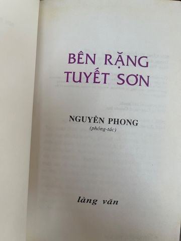  Bên Rặng Tuyết Sơn – Nguyên Phong 
