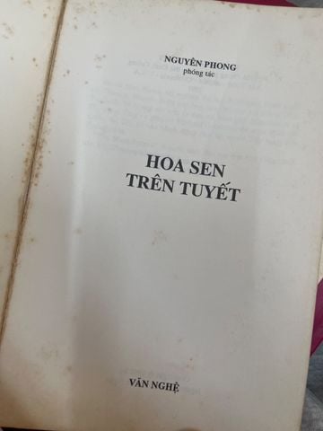  Hoa Sen Trên Tuyết – Nguyên Phong 