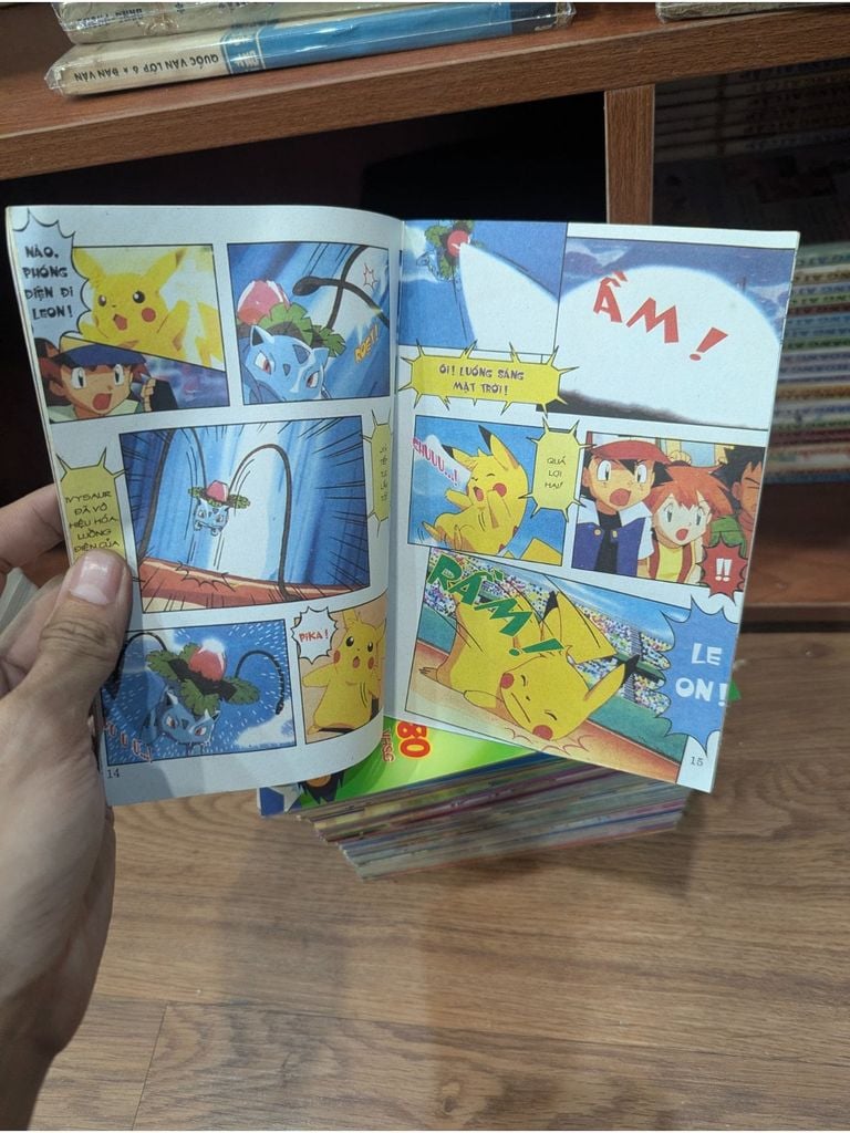 Truyện Tranh Wow Bầy Thú Kỳ Diệu ( Pokemon ) 