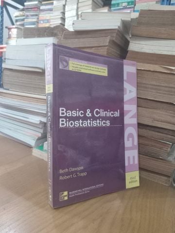  Basic & Clinical Biostatistics – Beth Dawson, Robert G. Trapp 