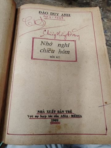  Nhớ Nghĩ Chiều Hôm – Đào Duy Anh 