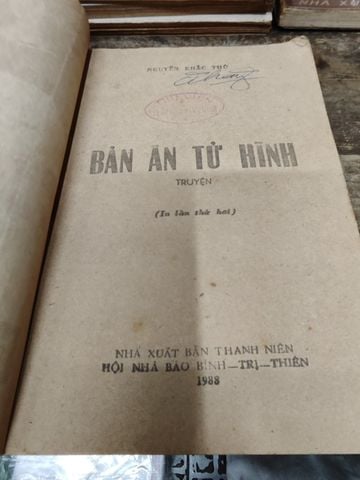  Bản Án Tử Hình – Nguyễn Khắc Thứ 