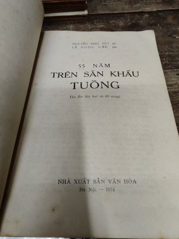  55 Năm Trên Sân Khấu Tuồng – Nguyễn Nho Túy, Lê Ngọc Cầu 
