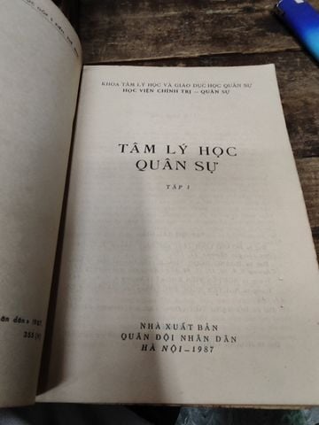  Tâm Lý Học Quân Sự 