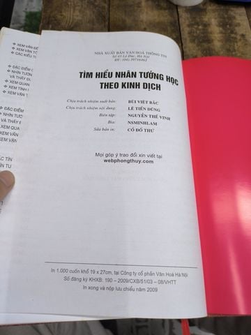  Tìm Hiểu Nhân Tướng Học Theo Kinh Dịch – Thiệu Vĩ Hoa 