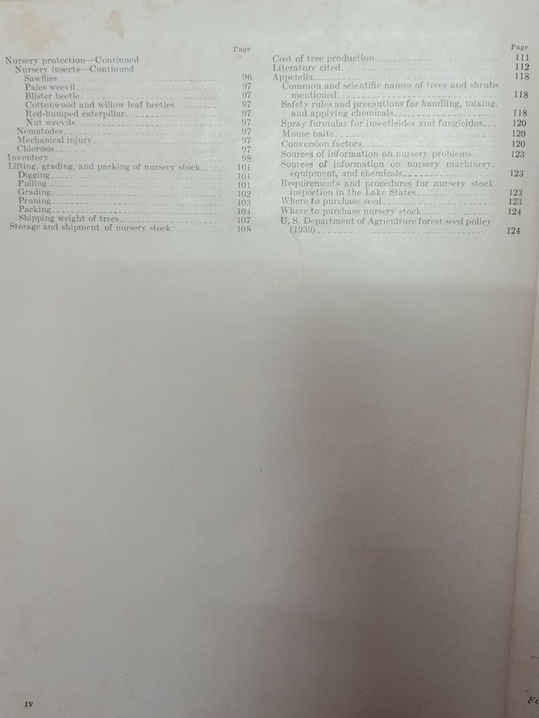  Forest Nursery Practice In The Lake States – J.H. Stoeckeler, C.W. Jones 
