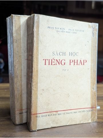  Sách Học Tiếng Pháp  – Phạm Văn Bằng, Phạm Văn Bình, Nguyễn Ngọc Cảnh 