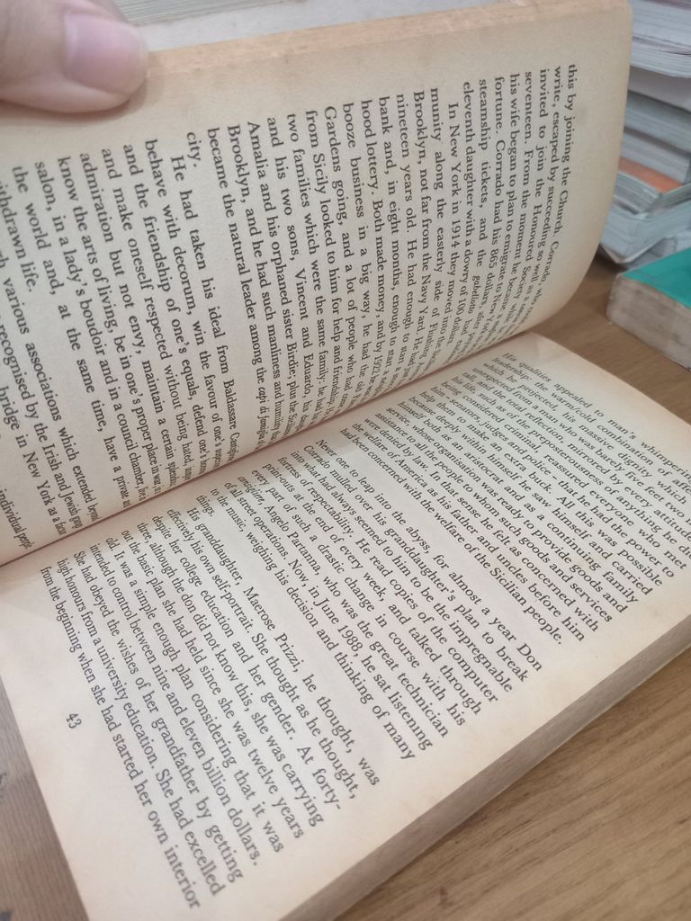  Prizzi'S Glory – Richard Condon 