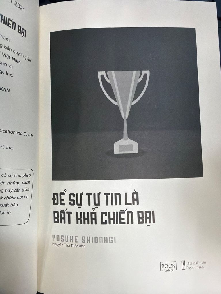  Để Sự Tự Tin Là Bất Khả Chiến Bại – Yosuke Shionagi 