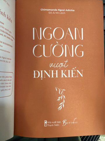  Ngoan Cường Vượt Định Kiến – Chimamanda Ngozi Adichie 