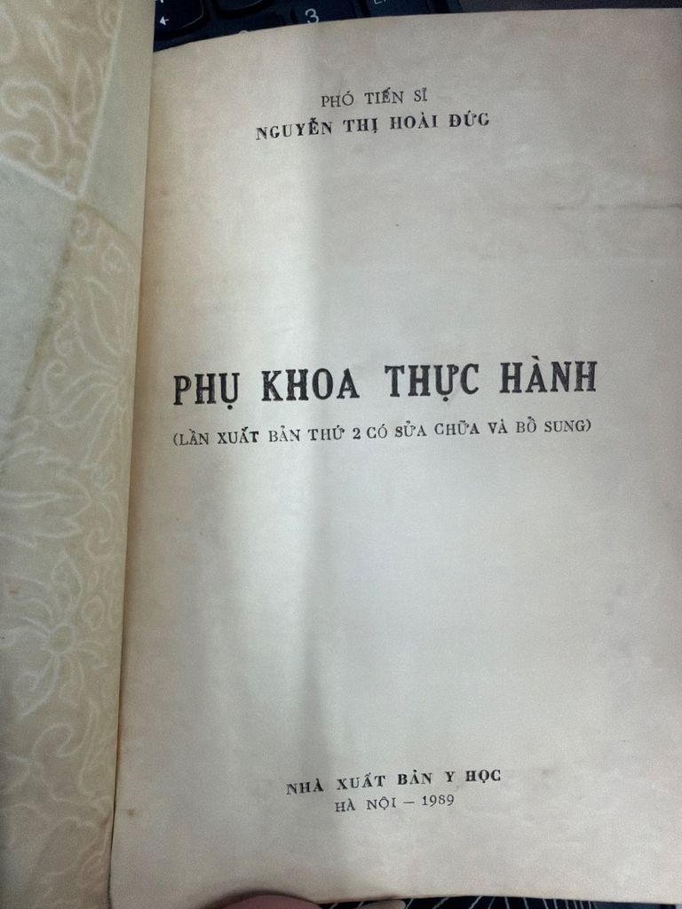  Phụ Khoa Thực Hành – Nguyễn Thị Hoài Đức 
