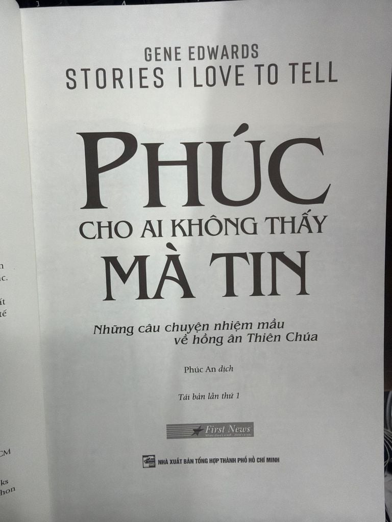  Phúc Cho Ai Không Thấy Mà Tin – Gene Edwards 