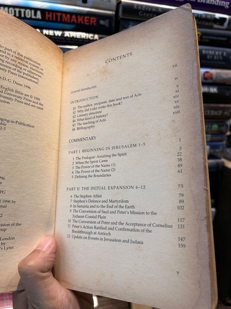  The Acts Of The Apostles - James D.G. Dunn 