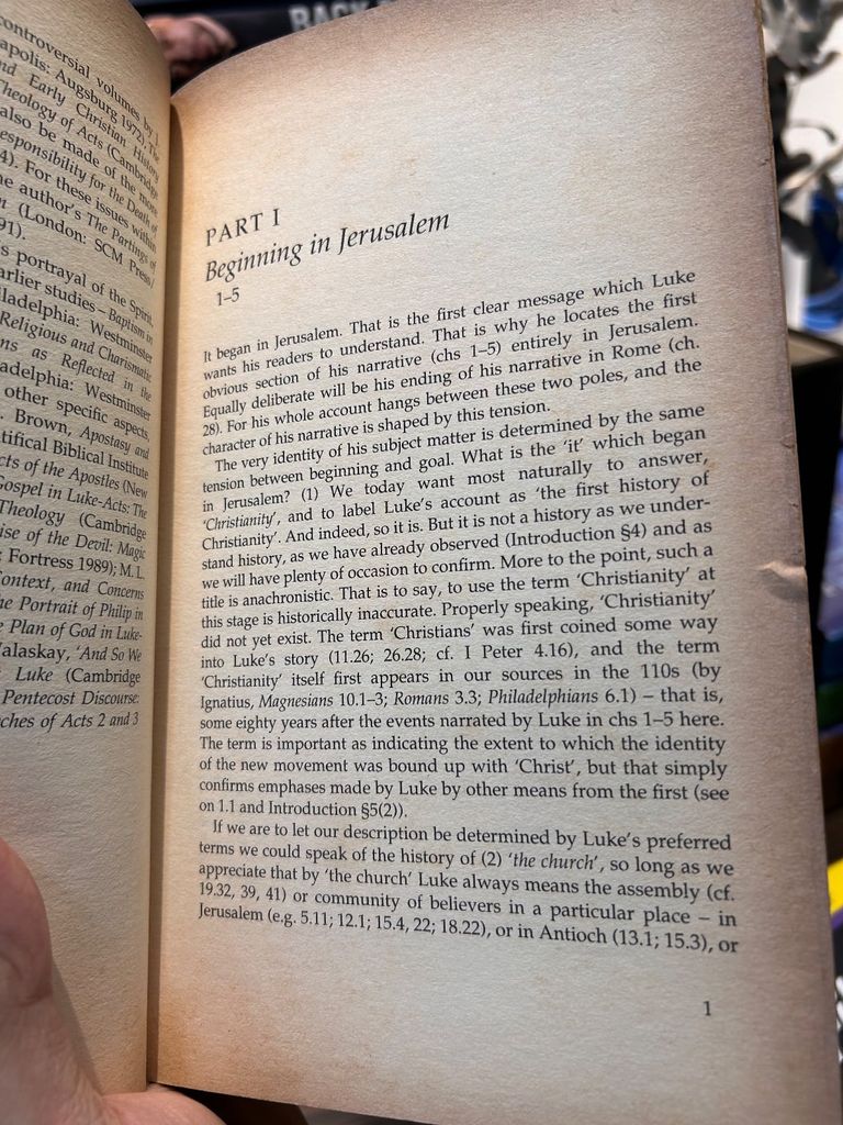  The Acts Of The Apostles - James D.G. Dunn 