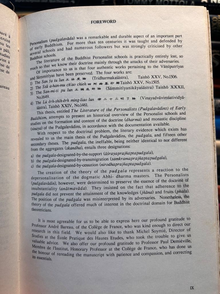  The Literature Of The Personalists Of Early Buddhism - Bhikshu Thích Thiện Châu 