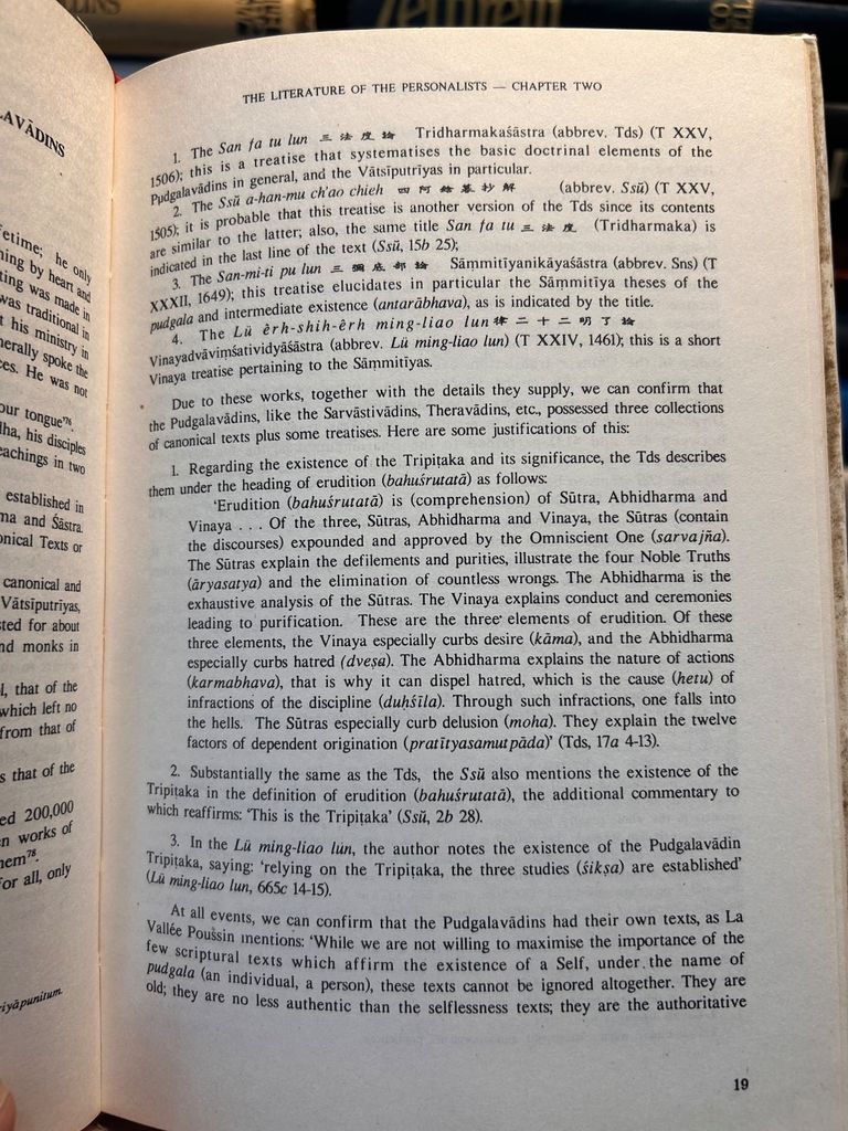  The Literature Of The Personalists Of Early Buddhism - Bhikshu Thích Thiện Châu 