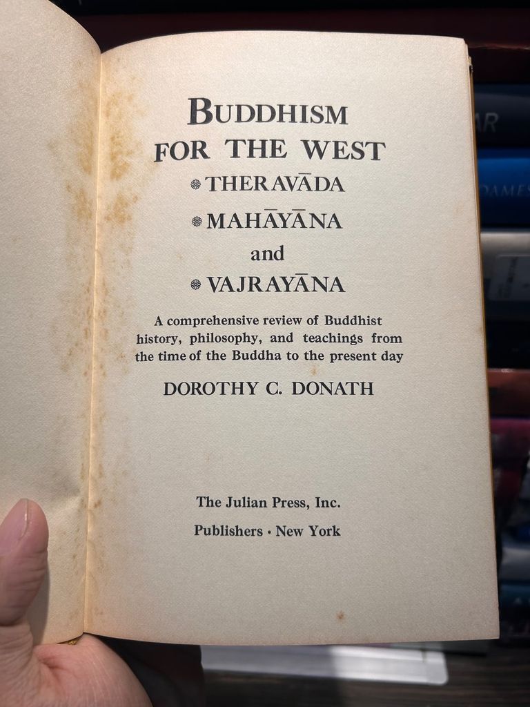  Buddhism For The West - Dorothy C. Donath 