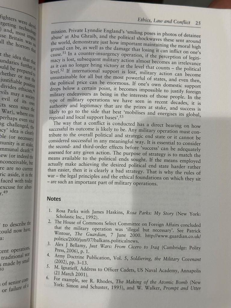  Ethics, Law And Military Operations – David Whetham 