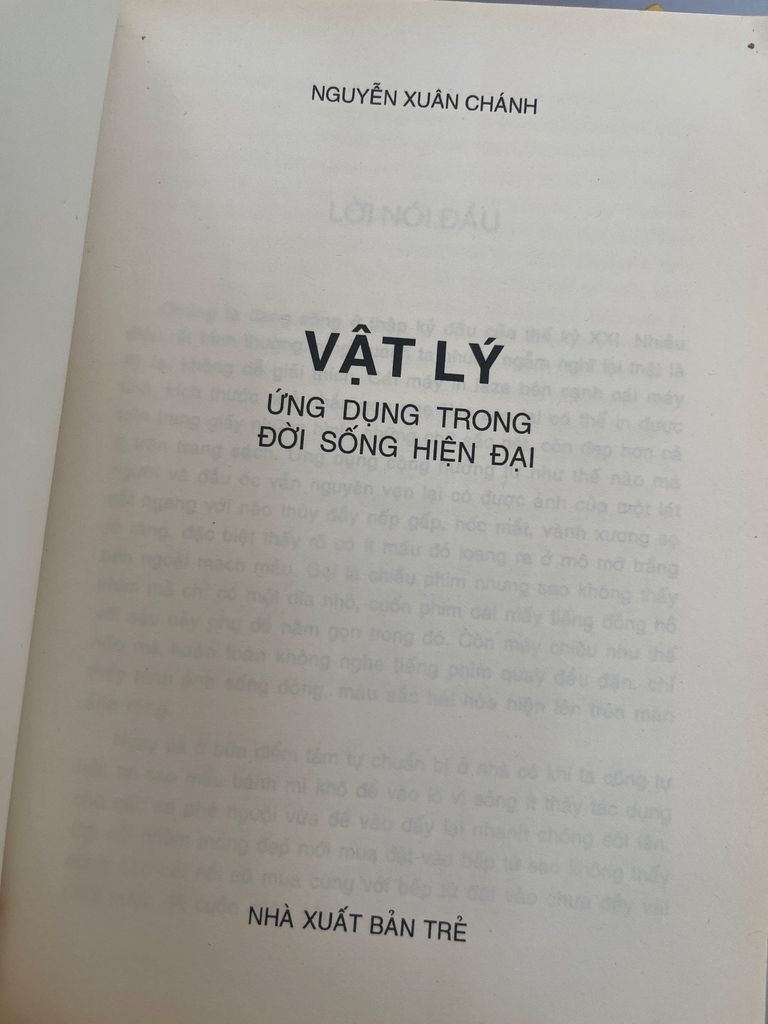  Vật Lý Ứng Dụng Trong Đời Sống Hiện Đại – Nguyễn Xuân Chánh 